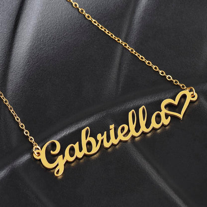 Granddaughter Name Necklace - Sentimental Grandma Gift