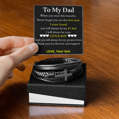 To My Dad Bracelet from Son – Sentimental 