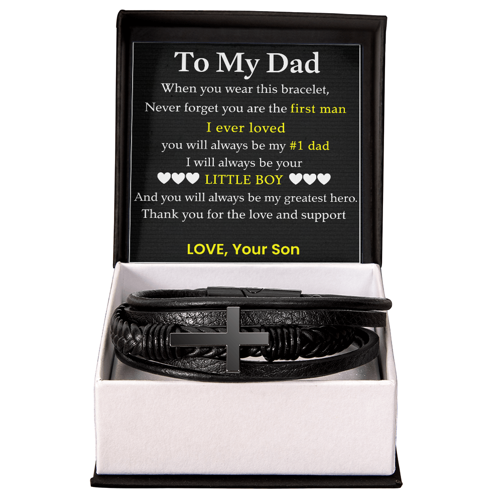 To My Dad Bracelet from Son – Sentimental 