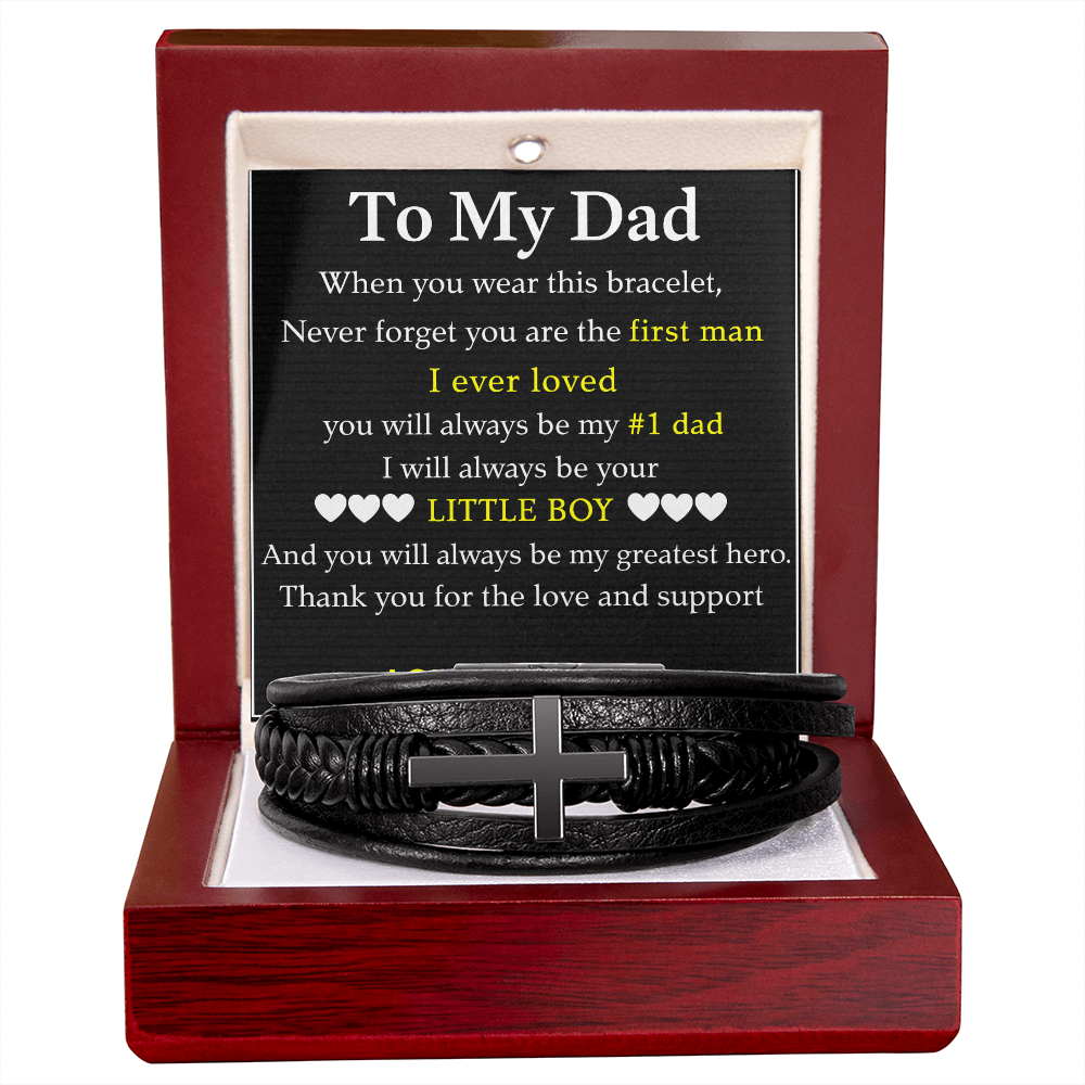 To My Dad Bracelet from Son – Sentimental 