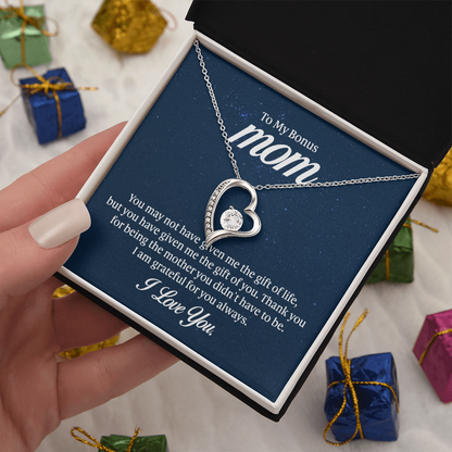 Forever Love Necklace for Bonus Mom