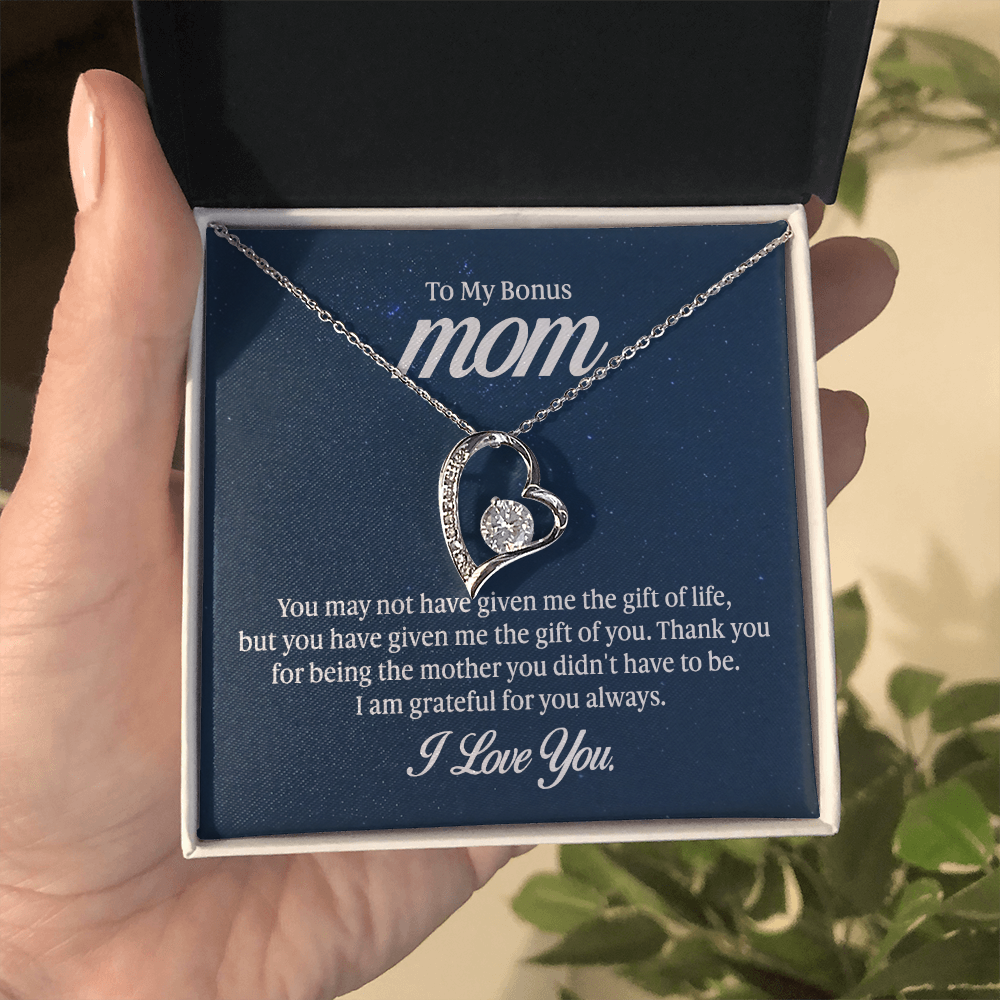 Forever Love Necklace for Bonus Mom