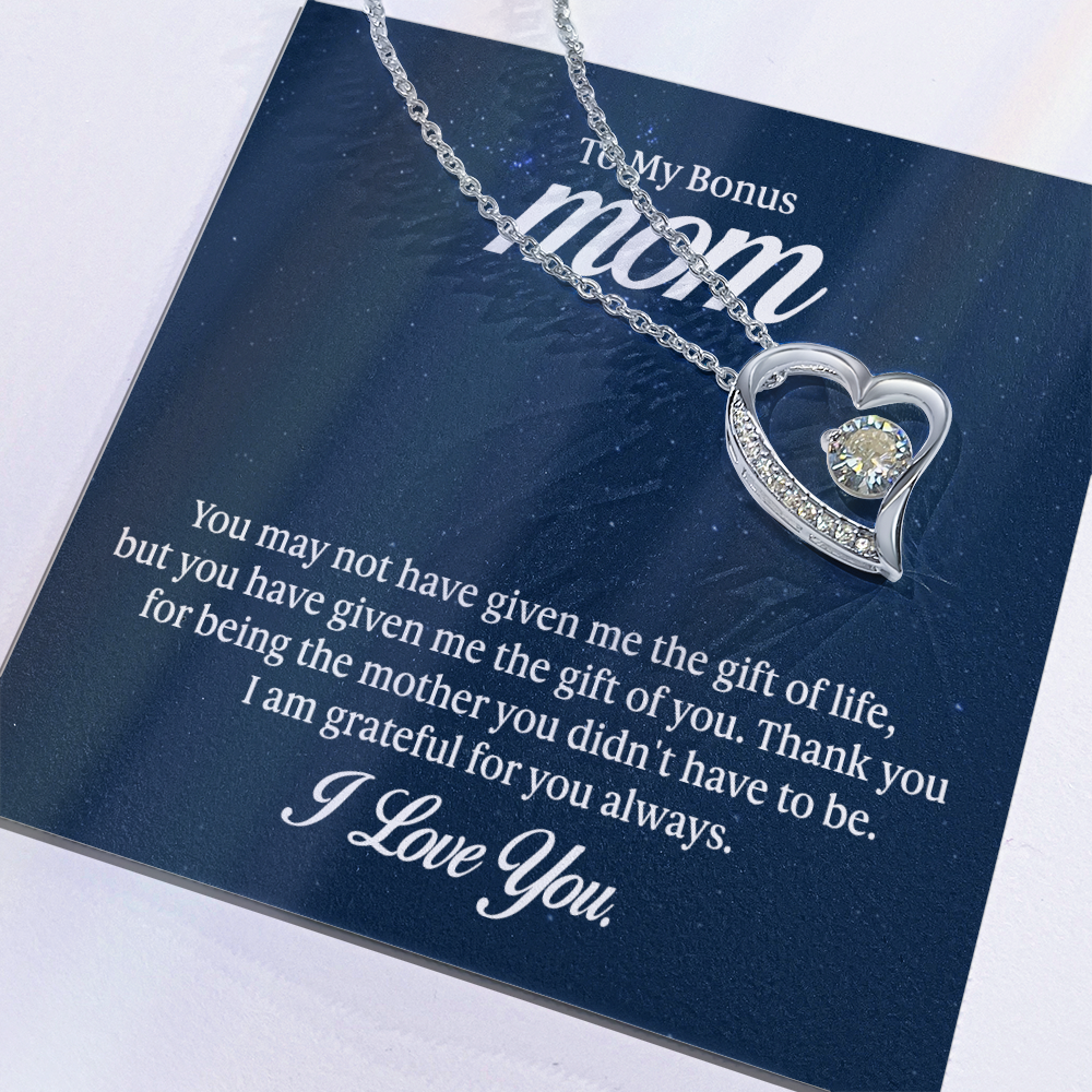 Forever Love Necklace for Bonus Mom