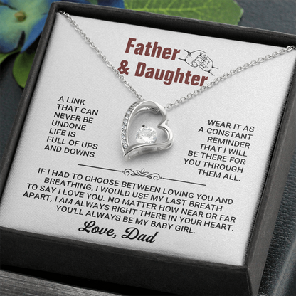 Forever Love Necklace Gift Box