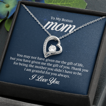 Forever Love Necklace for Bonus Mom