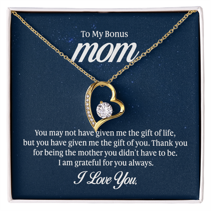 Forever Love Necklace for Bonus Mom