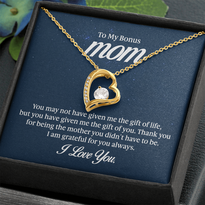 Forever Love Necklace for Bonus Mom