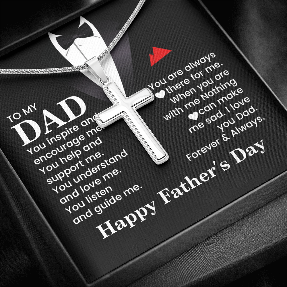 Religious Necklace Gift for Dad
