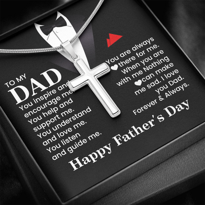 Religious Necklace Gift for Dad
