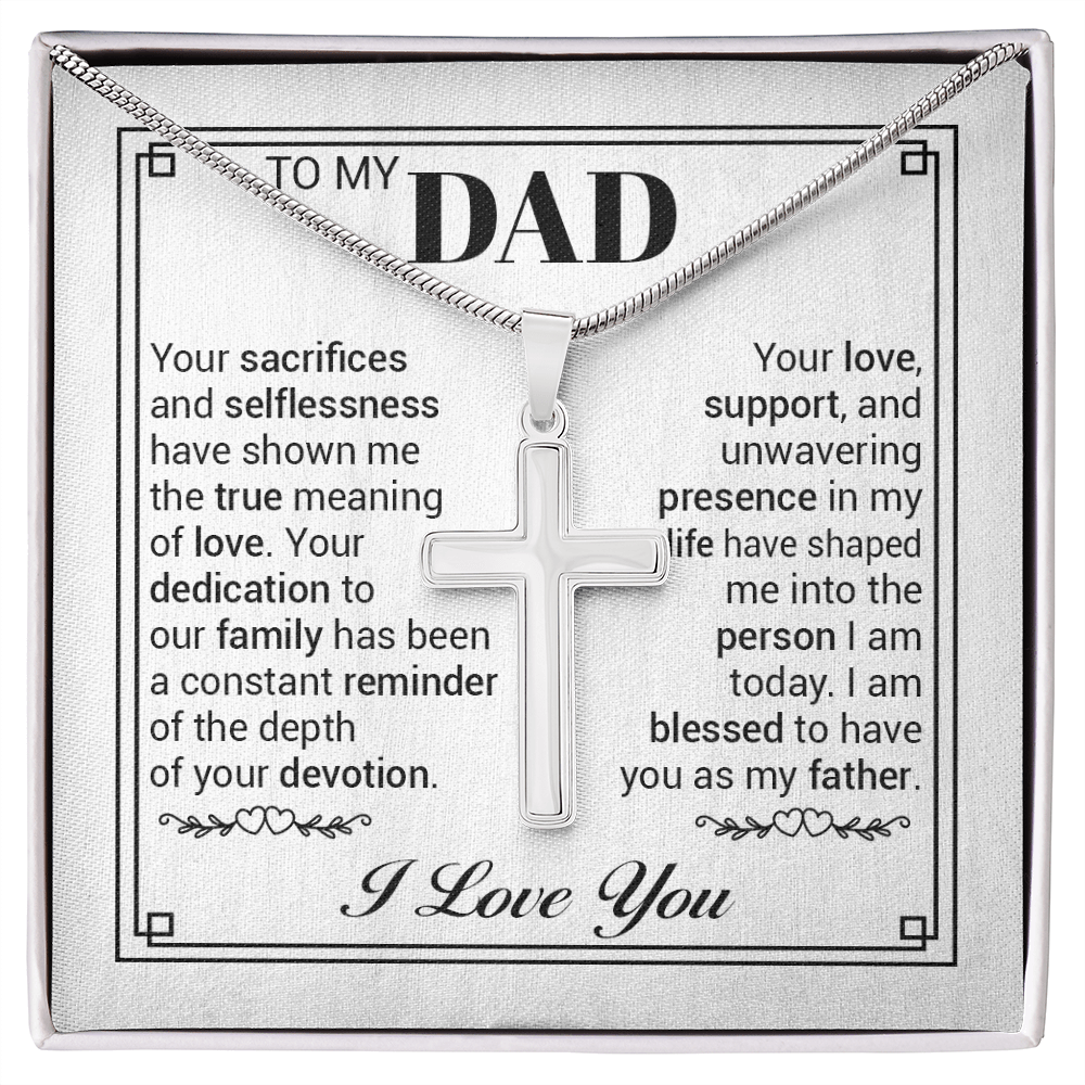 Sentimental Gift Necklace for Father