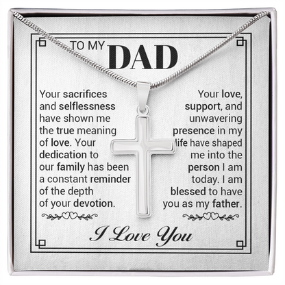 Sentimental Gift Necklace for Father