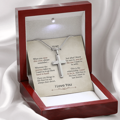Men’s Cross Necklace Gift