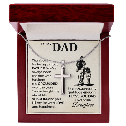 Christian Father Gift Necklace
