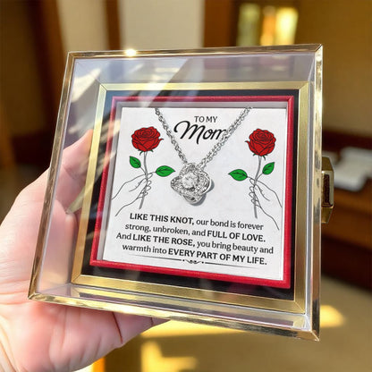 Mother’s Day Gift Heart Pendant for Mom
