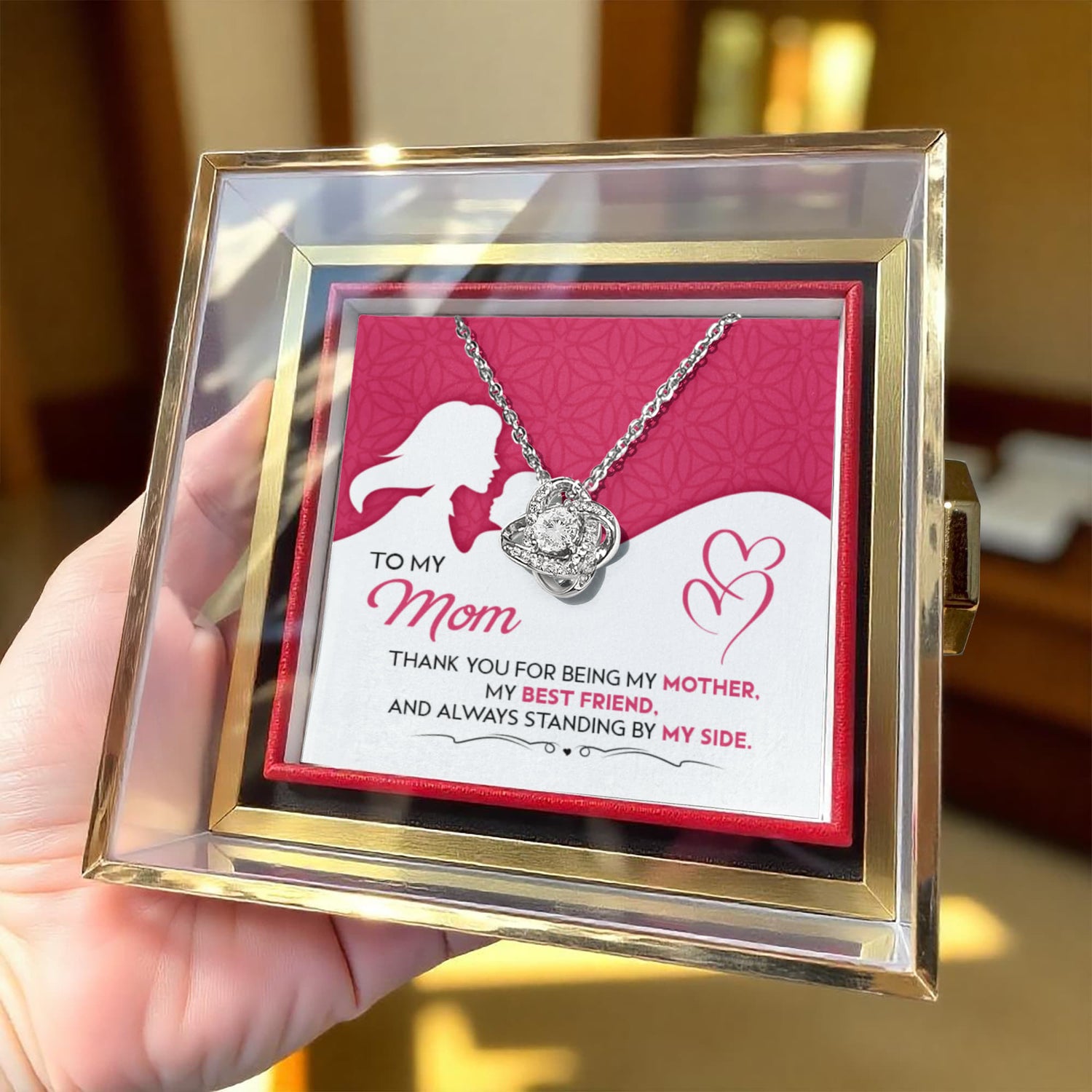 Mother Daughter Necklace Jewelry
