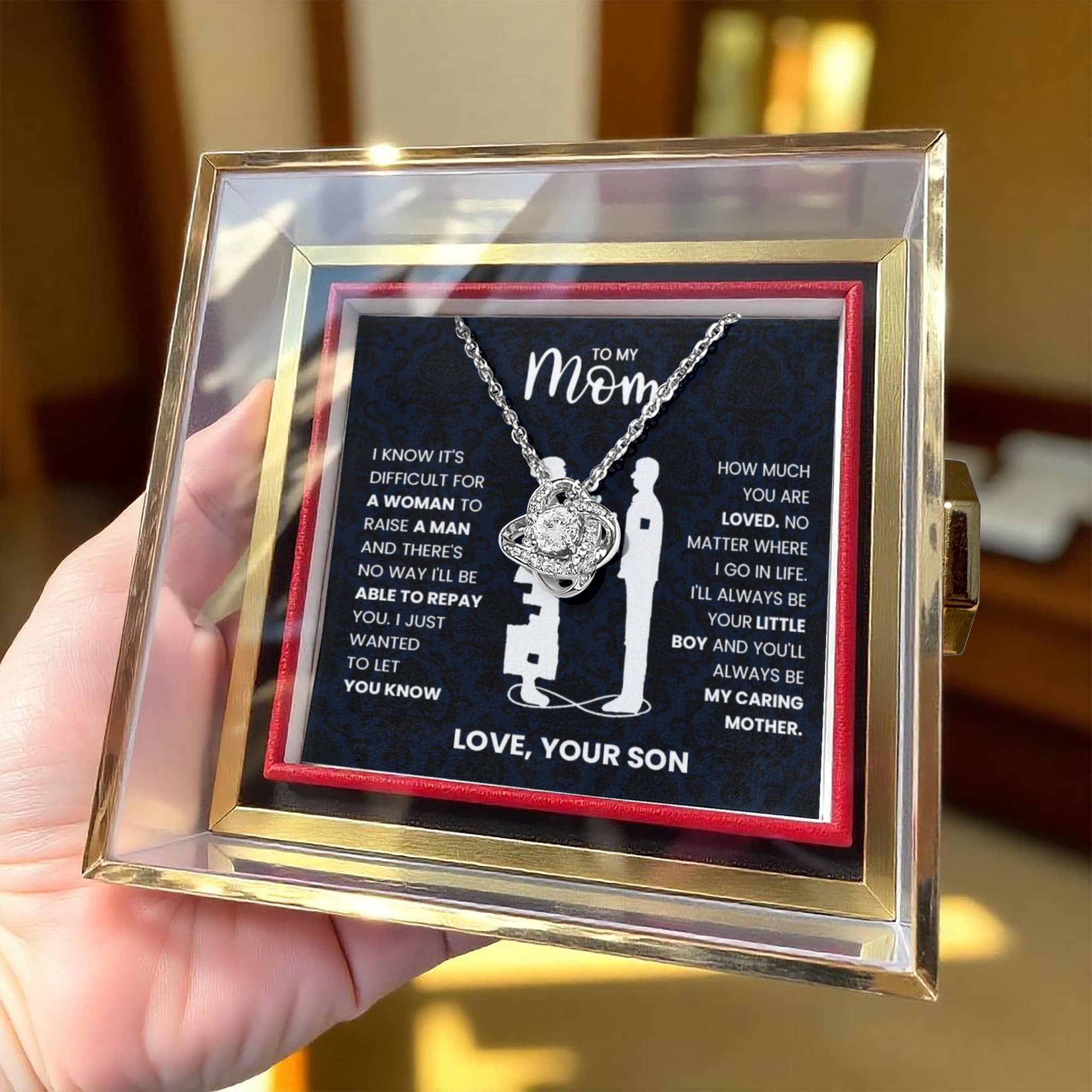 Birthday Necklace Gift for Mother
