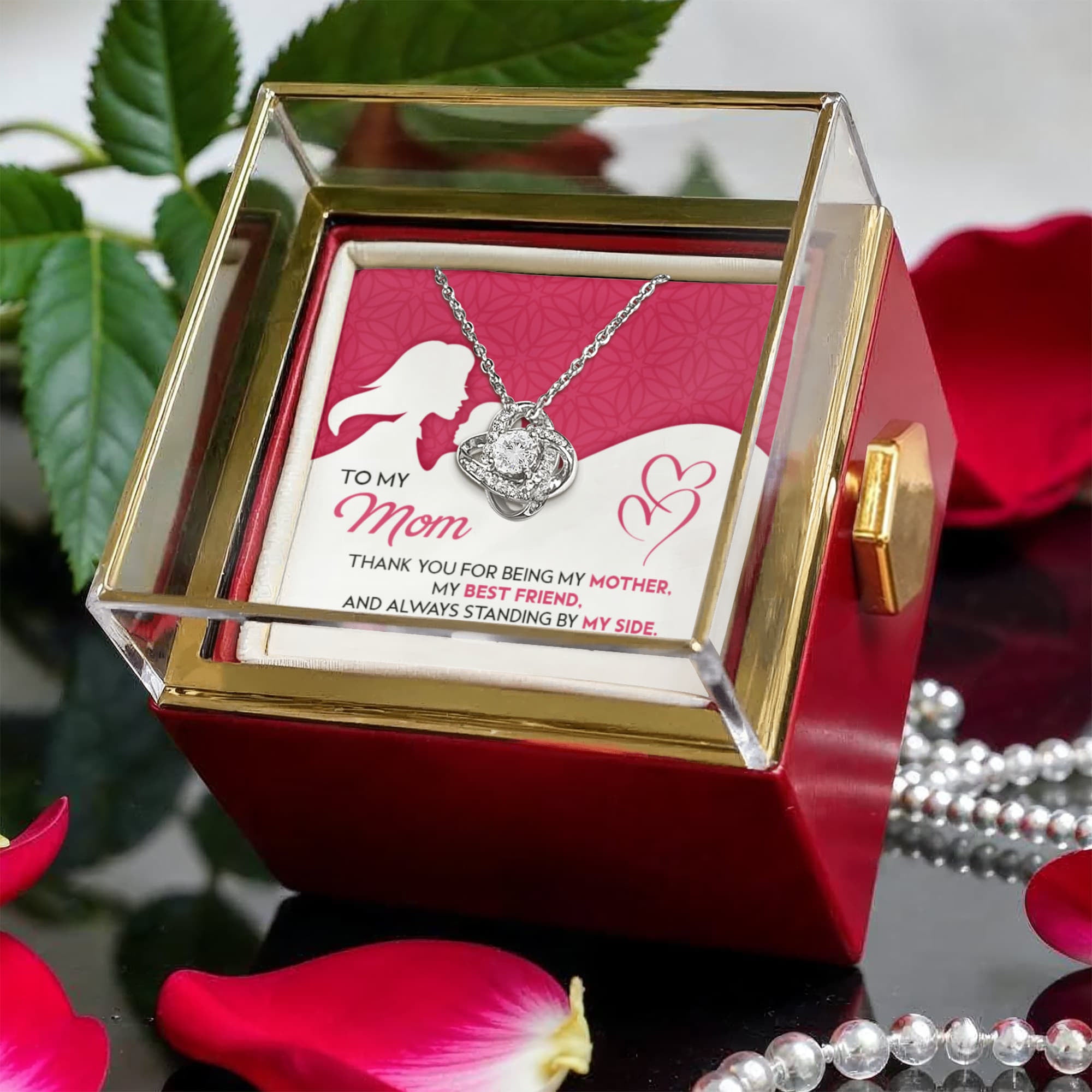 Elegant Pendant Necklace for Mom