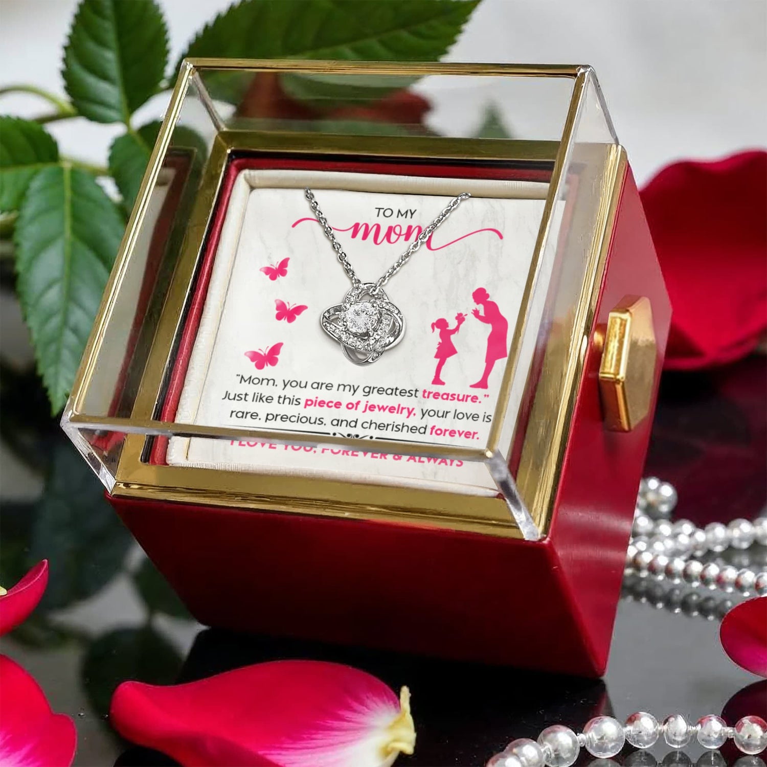 Birthday Necklace for Mother
