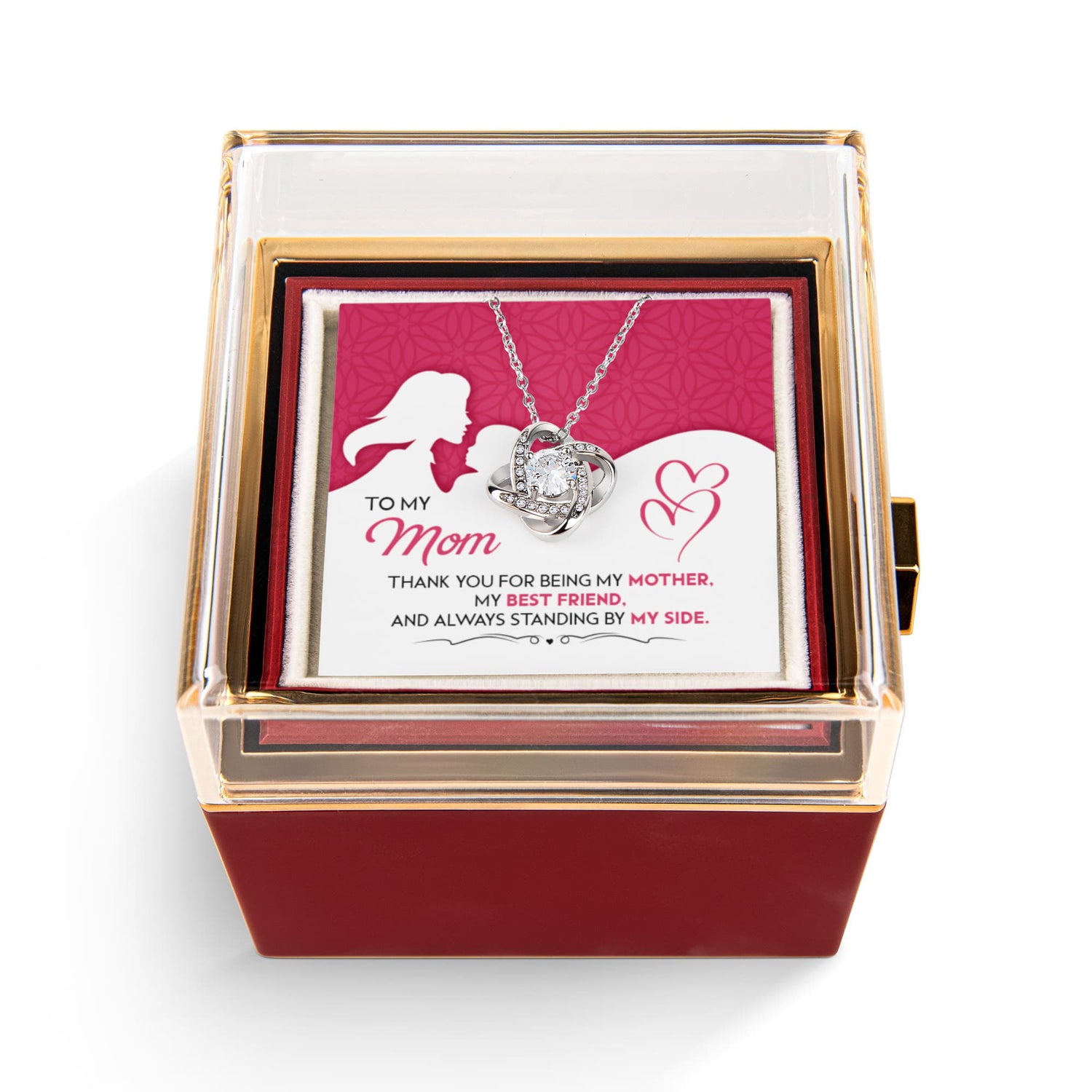 Birthday Necklace Gift for Mom
