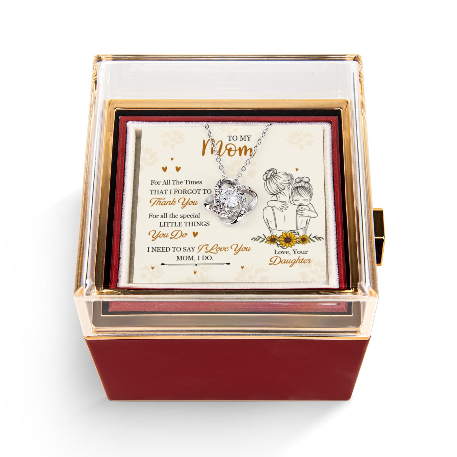 Mother’s Day Necklace for Mom from Daughter
