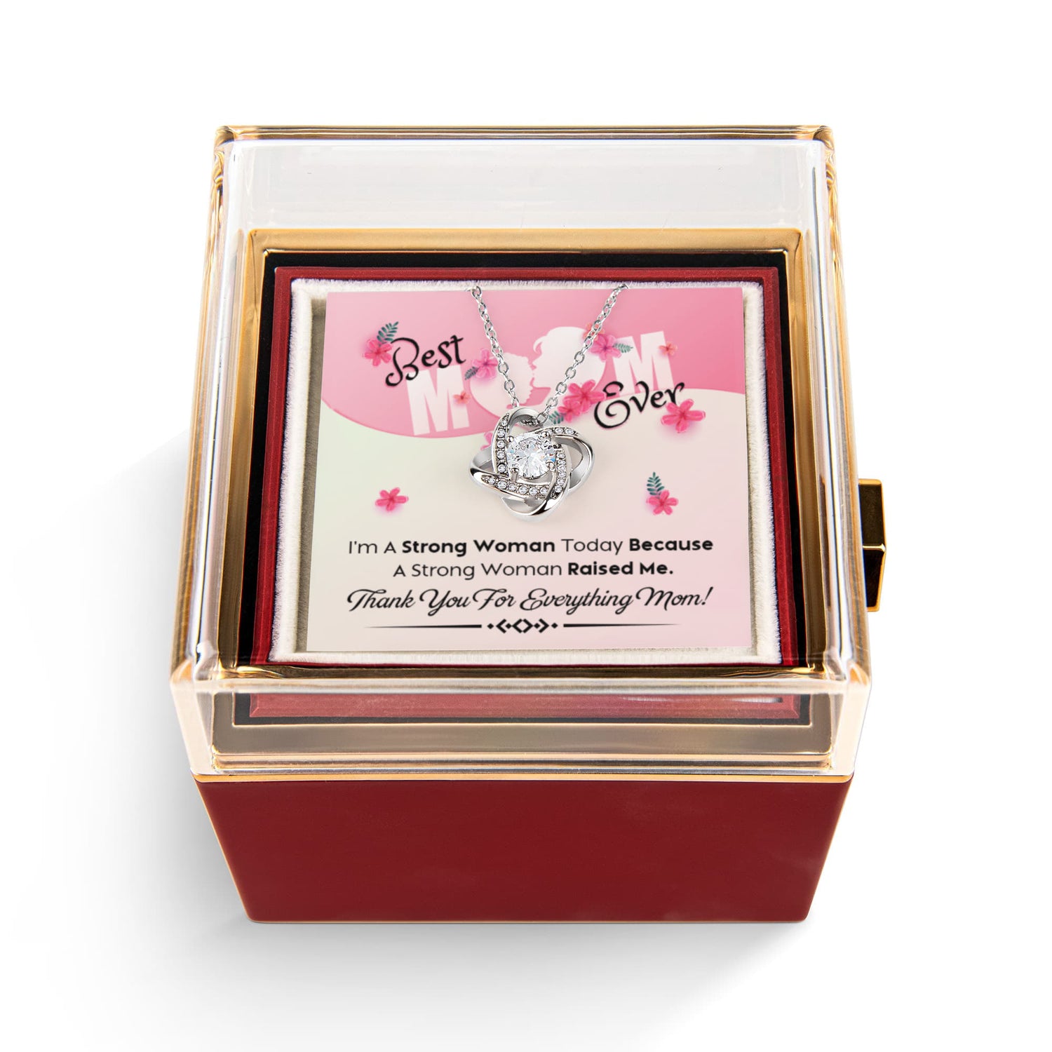 Best Mom Ever Necklace Gift
