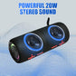 2 in 1 Magnetic Dual Splittable Bluetooth Speaker Split Wireless Bluetooth Speaker 20W Powerful IPX6 Waterproof TWS HIFI Stereo