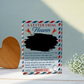 "A Letter From Heaven" Acrylic Memorial Plaque - Custom Photo Gift