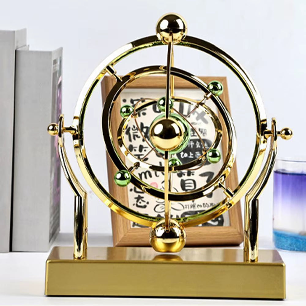 Celestial Orbit Perpetual Motion Pendulum, Perpetual Motion Table Toy, Desk Toy Educational Science Decor, Office Stress Relier