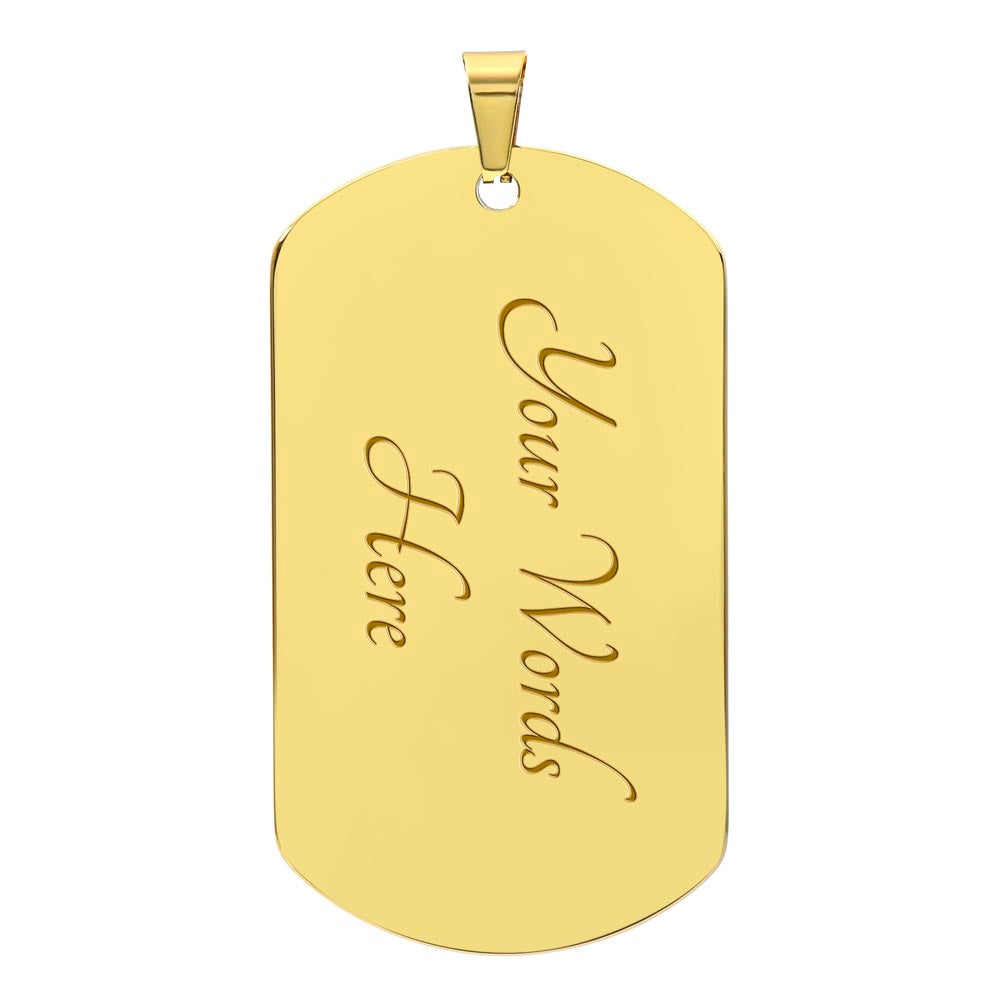 Father’s Day necklace gift for dad
