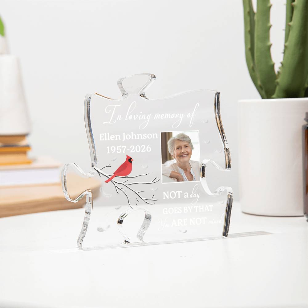 Acrylic Puzzle Plaque
