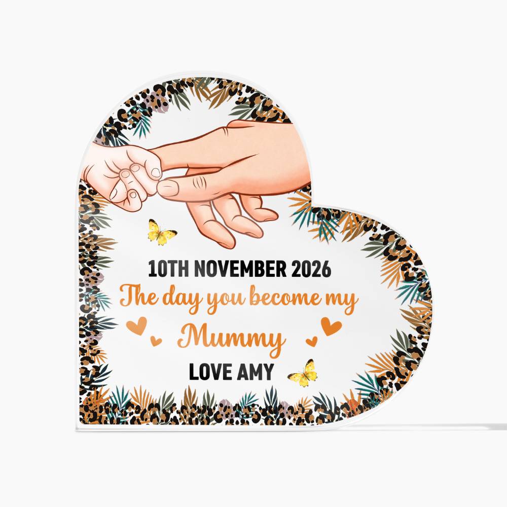 Custom Mommy Gift with Baby Name
