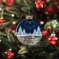 The Sky Looks Different Memorial Ornament – Remembrance Christmas Ornament for Loved Ones in Heaven | Sympathy Gift Keepsake