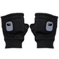 Electric Heating Gloves 360 Degree Heating Electric Heated Gloves Fingerless Touchscreen for Outdoor Hiking Cycling