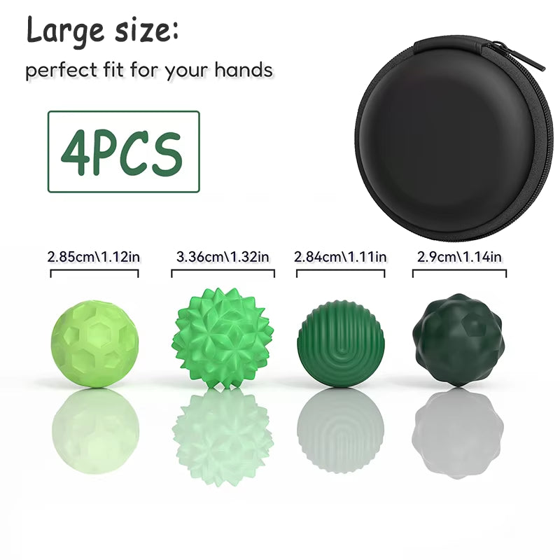 Large Size Magnetic Balls Fidget Toy Kid Autism Calming Sensory Toy Adults Anti-Stress Textures Roller Fingertip Fidgeting Game