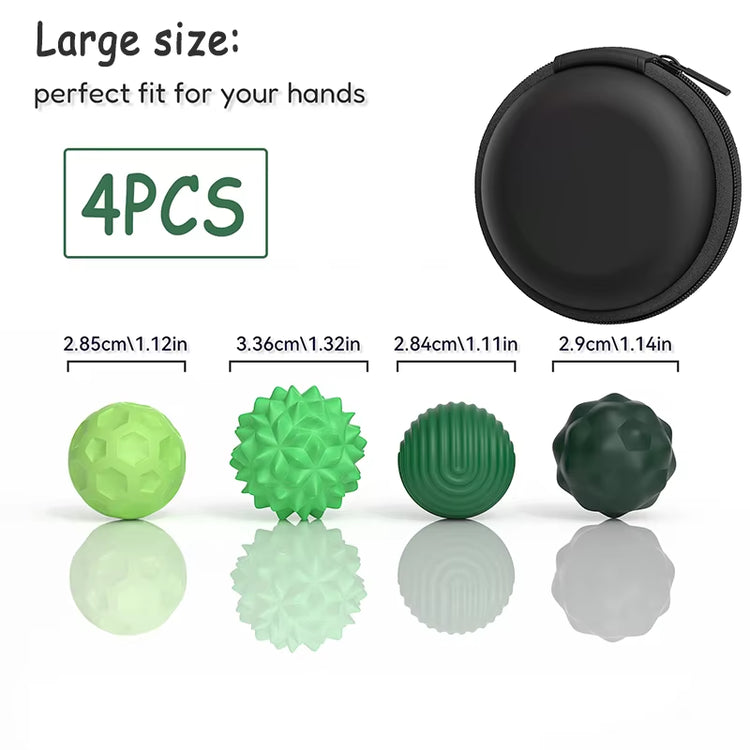 Large Size Magnetic Balls Fidget Toy Kid Autism Calming Sensory Toy Adults Anti-Stress Textures Roller Fingertip Fidgeting Game