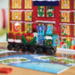 Christmas Advent Calendar Ornaments Magnetic Santa Claus Train Construction Set 24 Days of Surprise Gifts Christmas Decorations.