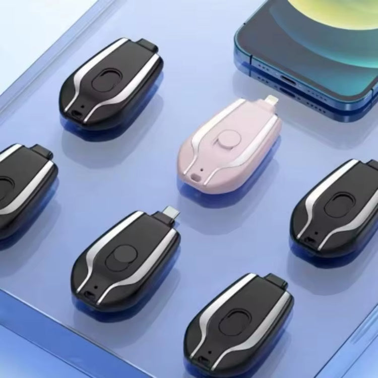 Oneplus 1500Mah Mini Keychain Power Bank Emergency Portable Charger Compatibility for Iphone Samsung Xiaomi Small Size Powerbank