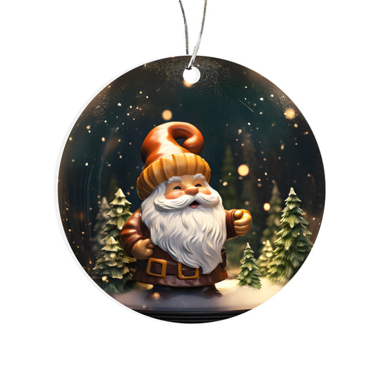 Acrylic Circle Ornament