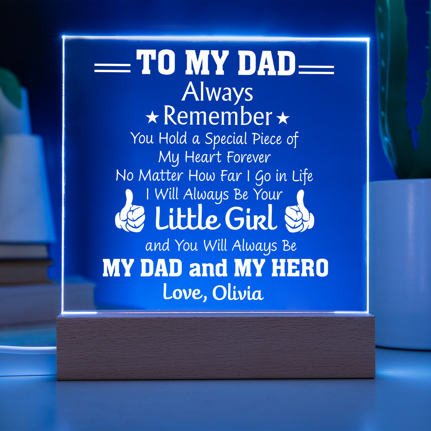 Birthday gift for dad from daughter
