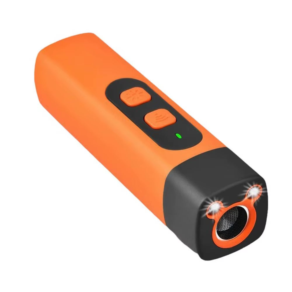 Rechargeable Ultrasonic Pet Dog Repeller Remote Control with LED Flashlight Dog Training Repellents anti Barking Professional