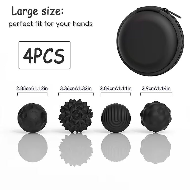 Large Size Magnetic Balls Fidget Toy Kid Autism Calming Sensory Toy Adults Anti-Stress Textures Roller Fingertip Fidgeting Game