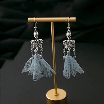 Vintage Skull Earrings