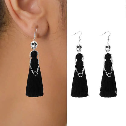 Vintage Skull Earrings