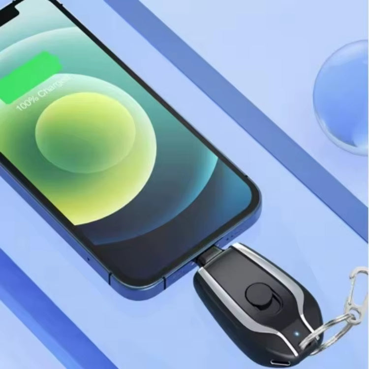 Oneplus 1500Mah Mini Keychain Power Bank Emergency Portable Charger Compatibility for Iphone Samsung Xiaomi Small Size Powerbank