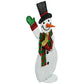 Northlight Lighted Waving Snowman Outdoor Christmas Decoration - 32" - Clear Lights
