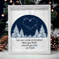 The Sky Looks Different Memorial Ornament – Remembrance Christmas Ornament for Loved Ones in Heaven | Sympathy Gift Keepsake