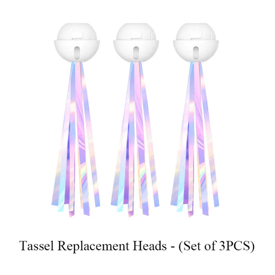 Cat Toy Interactive Funny Tassel Feather Stick Pet Toys for Kitten Colored Stretchable Cat Playing Teaser Wand Toy Pet Supplies