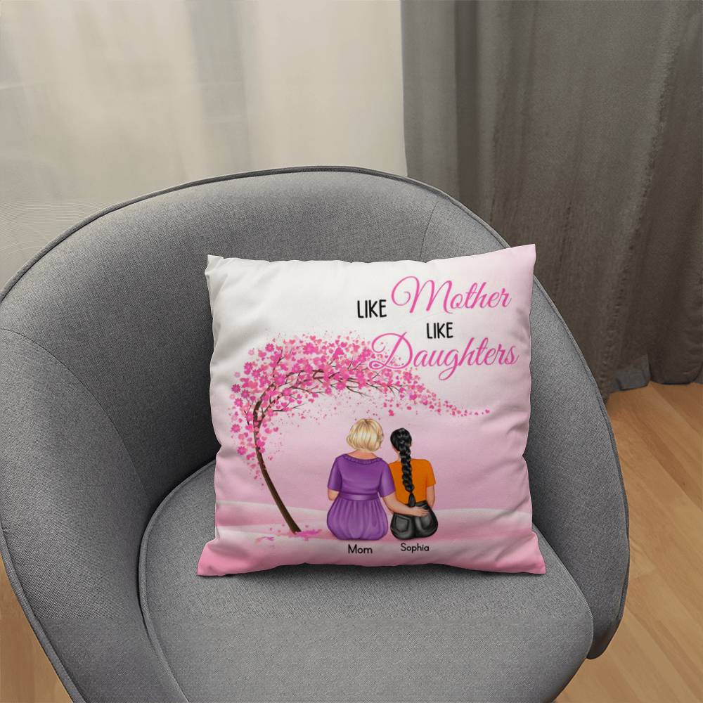 Sentimental Mother Daughter Pillow Gift
