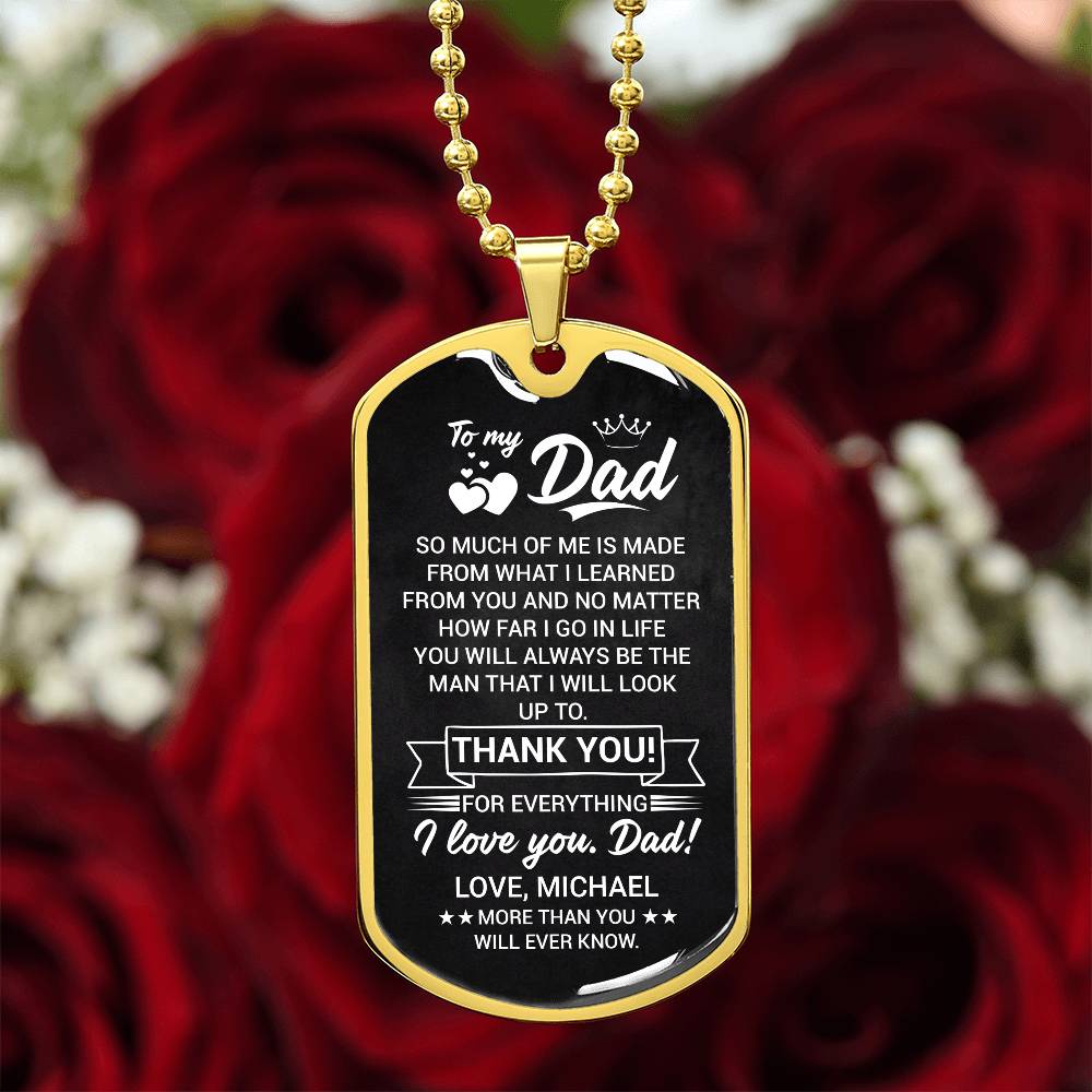 Meaningful gift for dad from son
