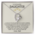 Forever Love Necklace for Daughter – Meaningful Gift from Dad, Symbol of Pride, Love & Growing Up - Whimsical Shoppe